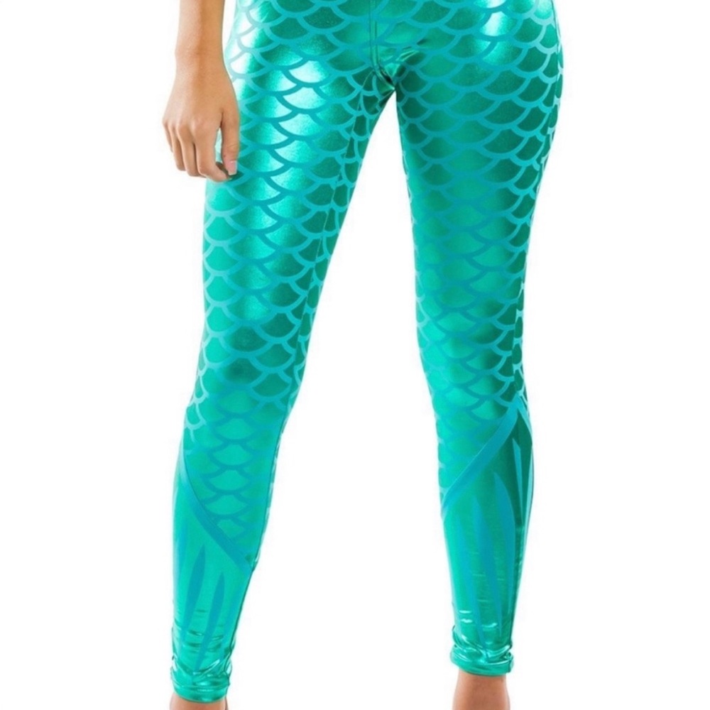 NWT Tipsy Elves XXL Mermaid Costume Leggings 0015